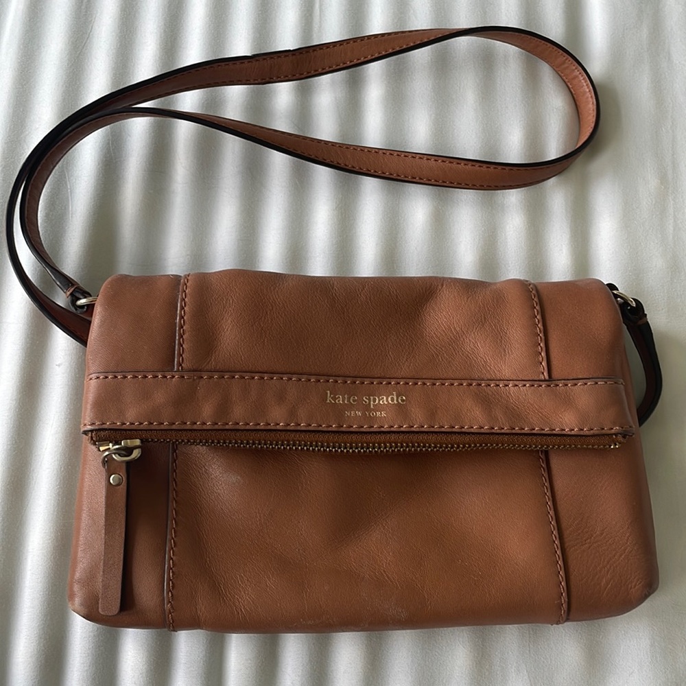 Kate spade brown leather purse